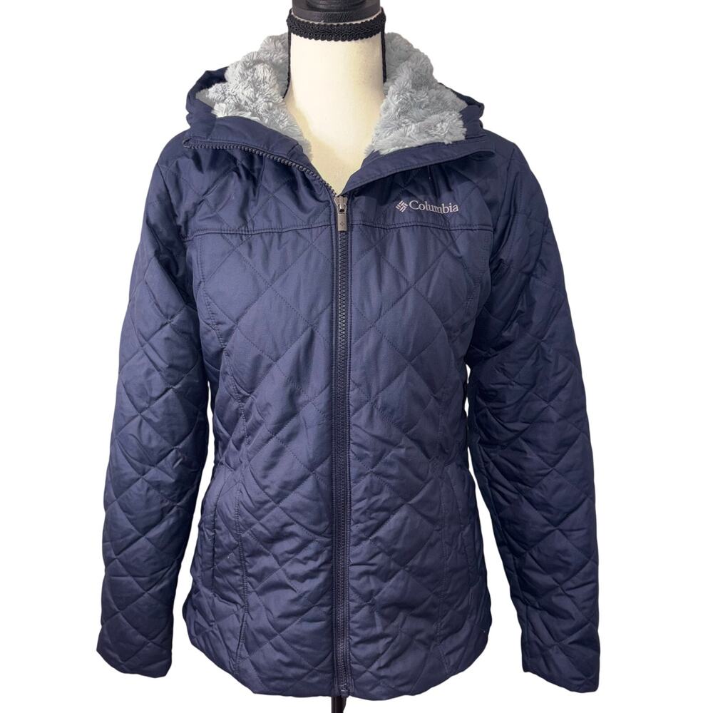 Columbia Women's Cozy‎ Full Zip Copper Crest Hooded jacket Small